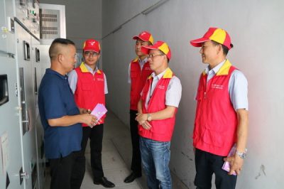 國(guó)網(wǎng)平陽(yáng)縣供電公司組織開展安全用電進(jìn)企業(yè)活動(dòng)