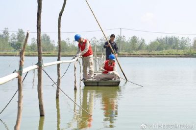 “雙節”進湖區 服務漁民用電安全