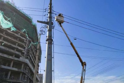 帶電加裝智能開關 配合城區遷移改造