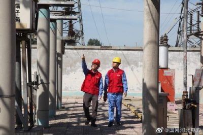 到35千伏杜固變電站進行設備巡視消缺