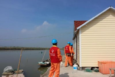 養殖場塘用電負荷過大導致表計燒壞