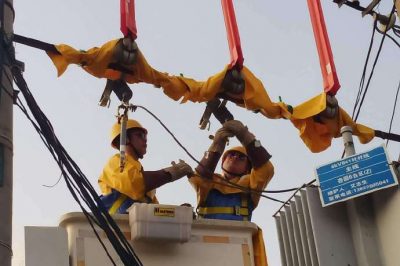 對6千伏杜村641線路杏園6臺區(qū)更換跌落熔斷器