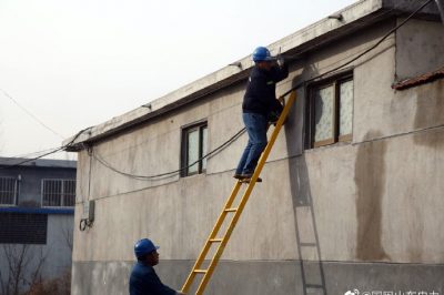 對北苑社區低壓線路進行改造