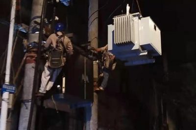 10千伏玉泉線新華聯公租房#1變因負荷過重導致停電