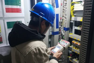 完成最后一條線26P0線的調試工作