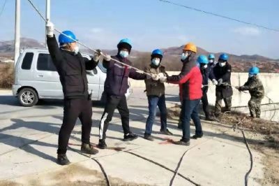 完成11.4千米線路安裝和負荷切割任務，優化了電網結構