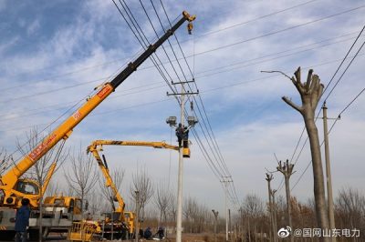 在110千伏陶家站10千伏小孫線30號桿加裝智能分界開關兩臺
