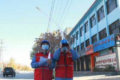 對10千伏烏何5840線路進行巡視測溫