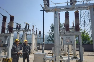 白沙變電站技改升級 更好服務豐都旅游文化產業