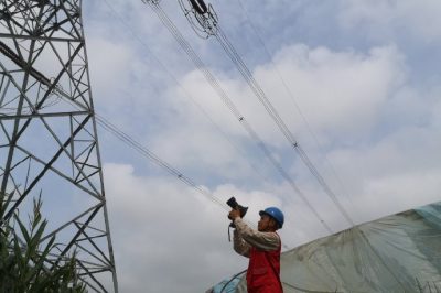 500千伏東三線三跨區(qū)段進行了紅外測溫工作