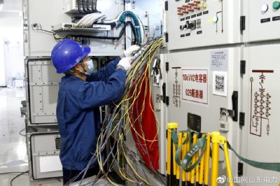 110千伏智圣變電站開展2號主變擴建工程