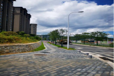 福建龍巖市洋潭片區高壓線電網改線工程順利完工